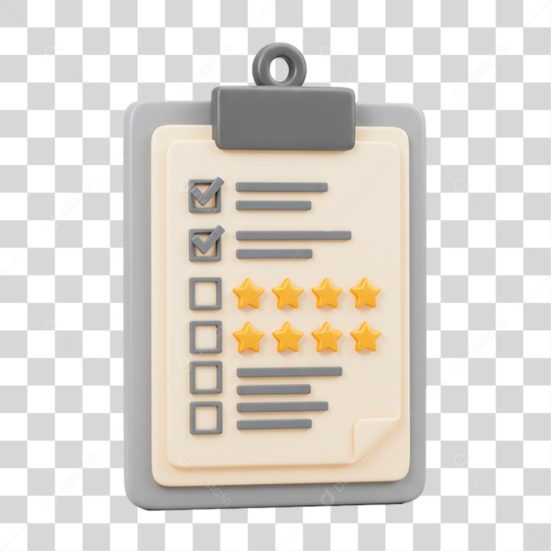 Lista de Verificação PNG Transparente