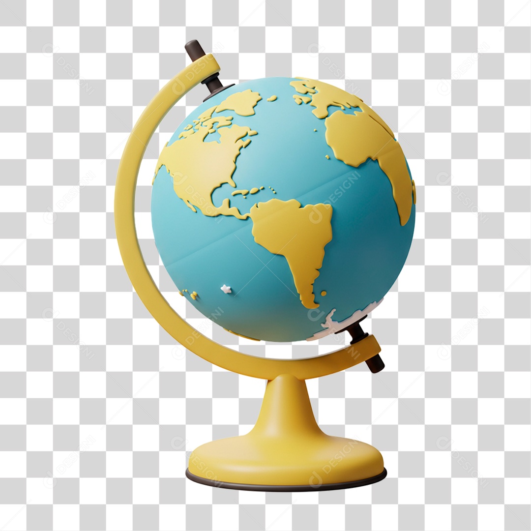 Globo Terrestre PNG Transparente