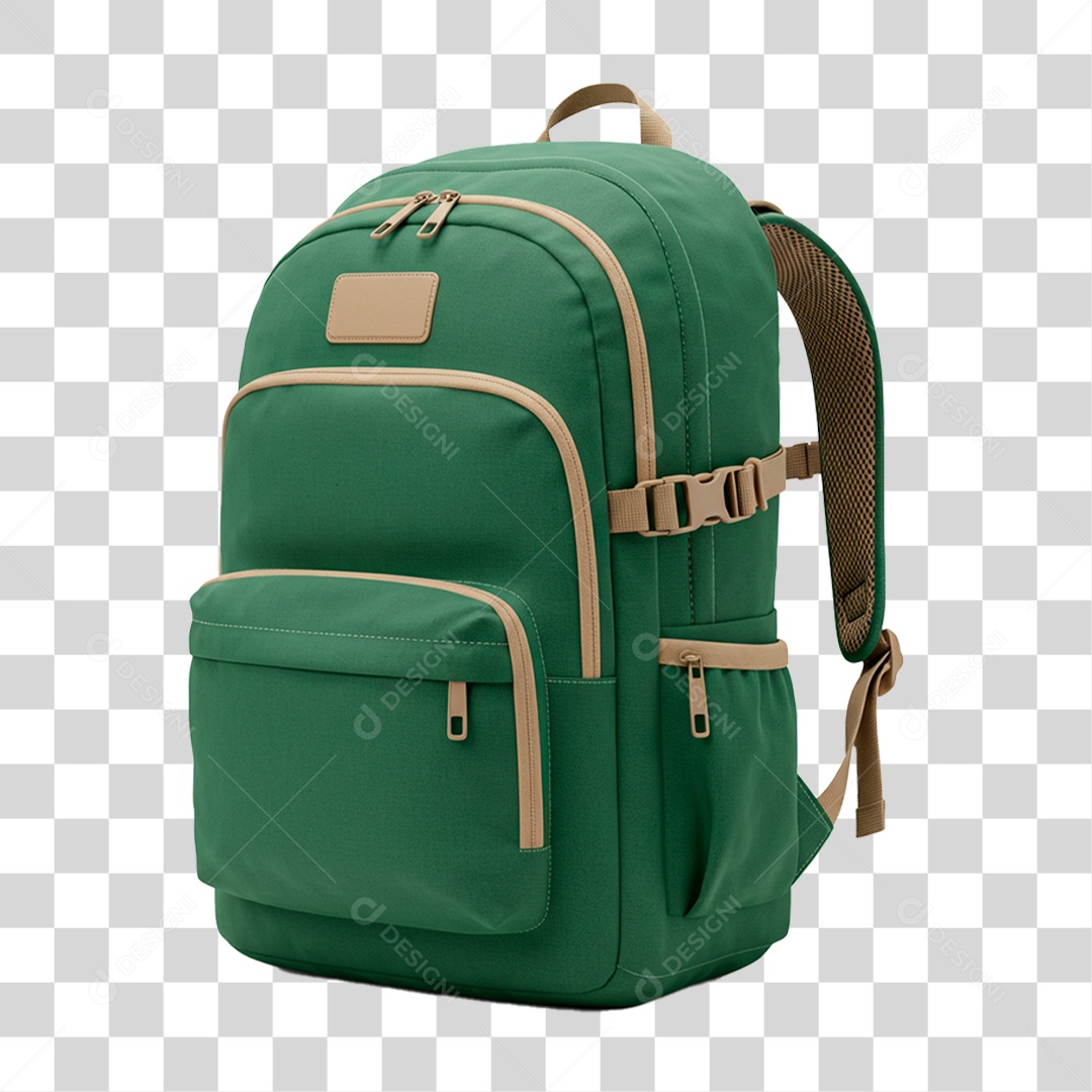 Bolsa Escolar PNG Transparente