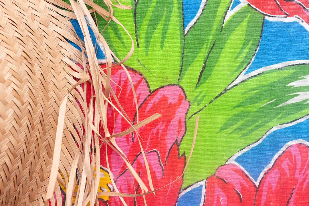 Alimento típico de festa junina em uma colorida