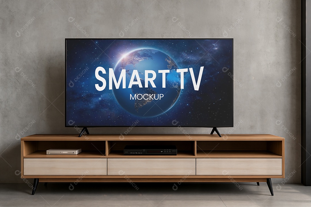 Mockup Televisão Smart PSD Editável