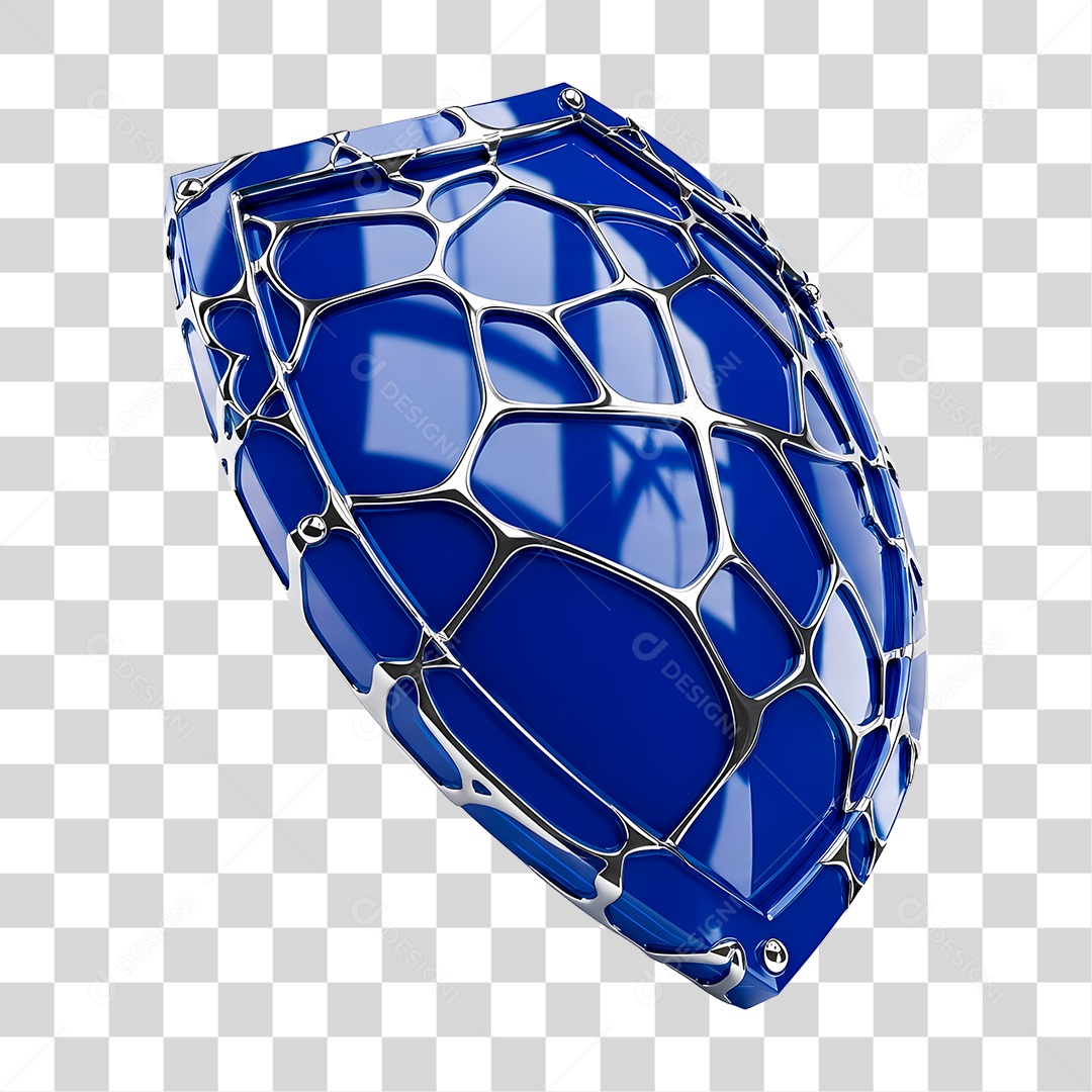 Escudo Azul PNG Transparente