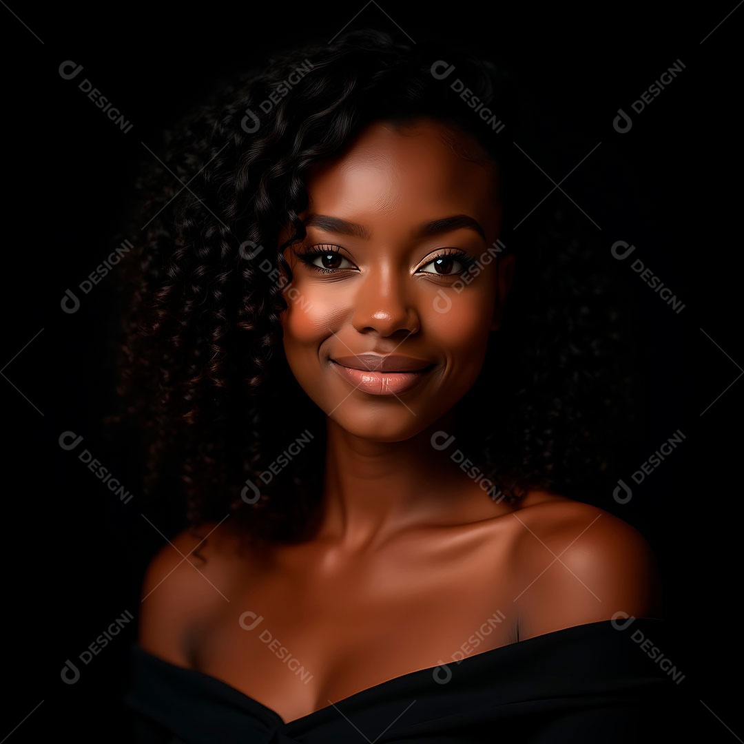 Linda mulher jovem morena sobre fundo isolado.