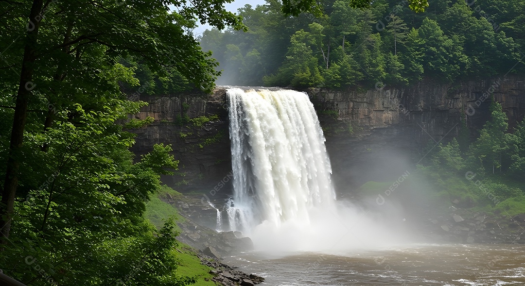 imagem mostra as Cataratas
