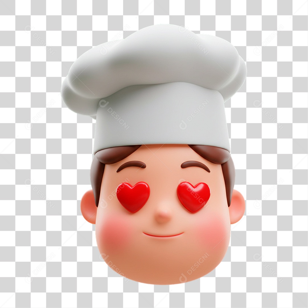 Emoji Coração PNG Transparente