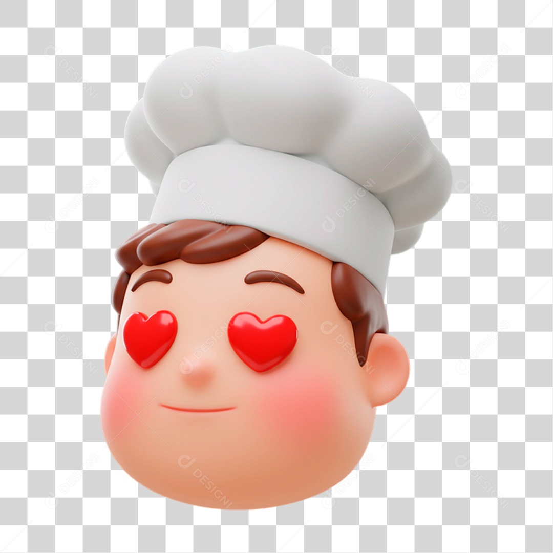 Emoji Coração PNG Transparente