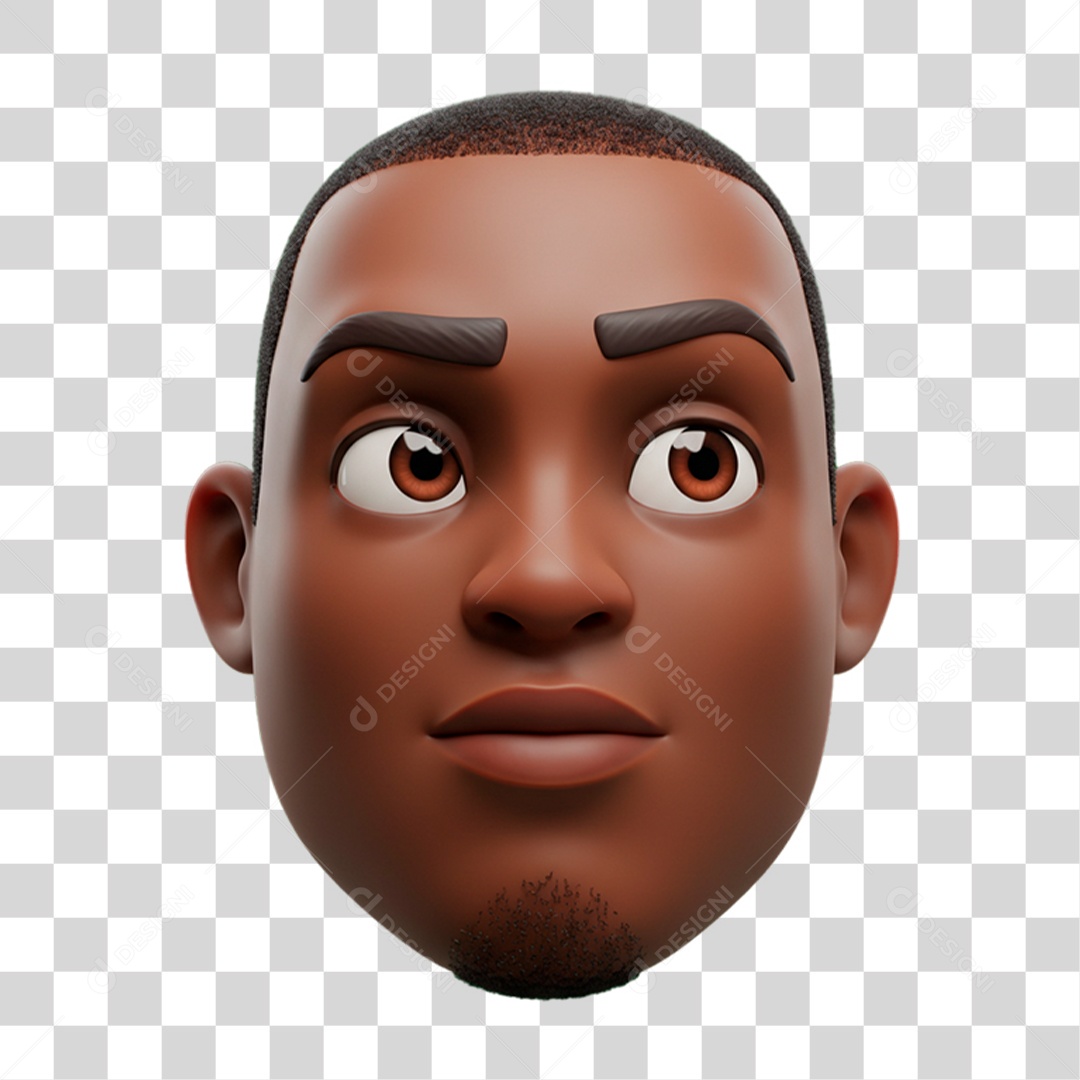 Personagem Zangado PNG Transparente