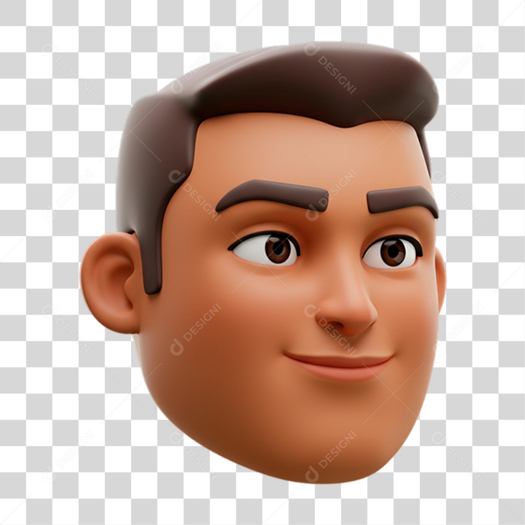 Personagem Feliz PNG Transparente