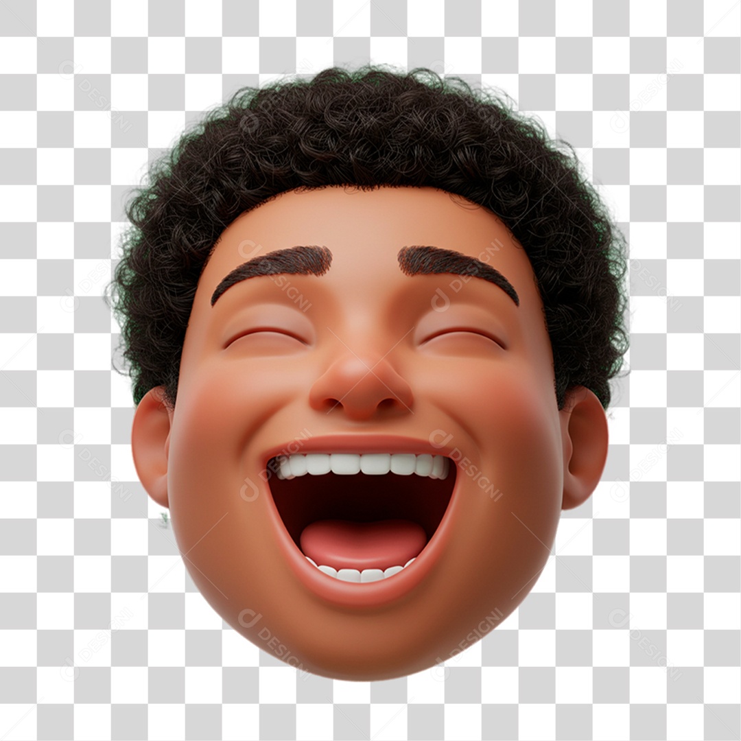 Personagem Feliz PNG Transparente