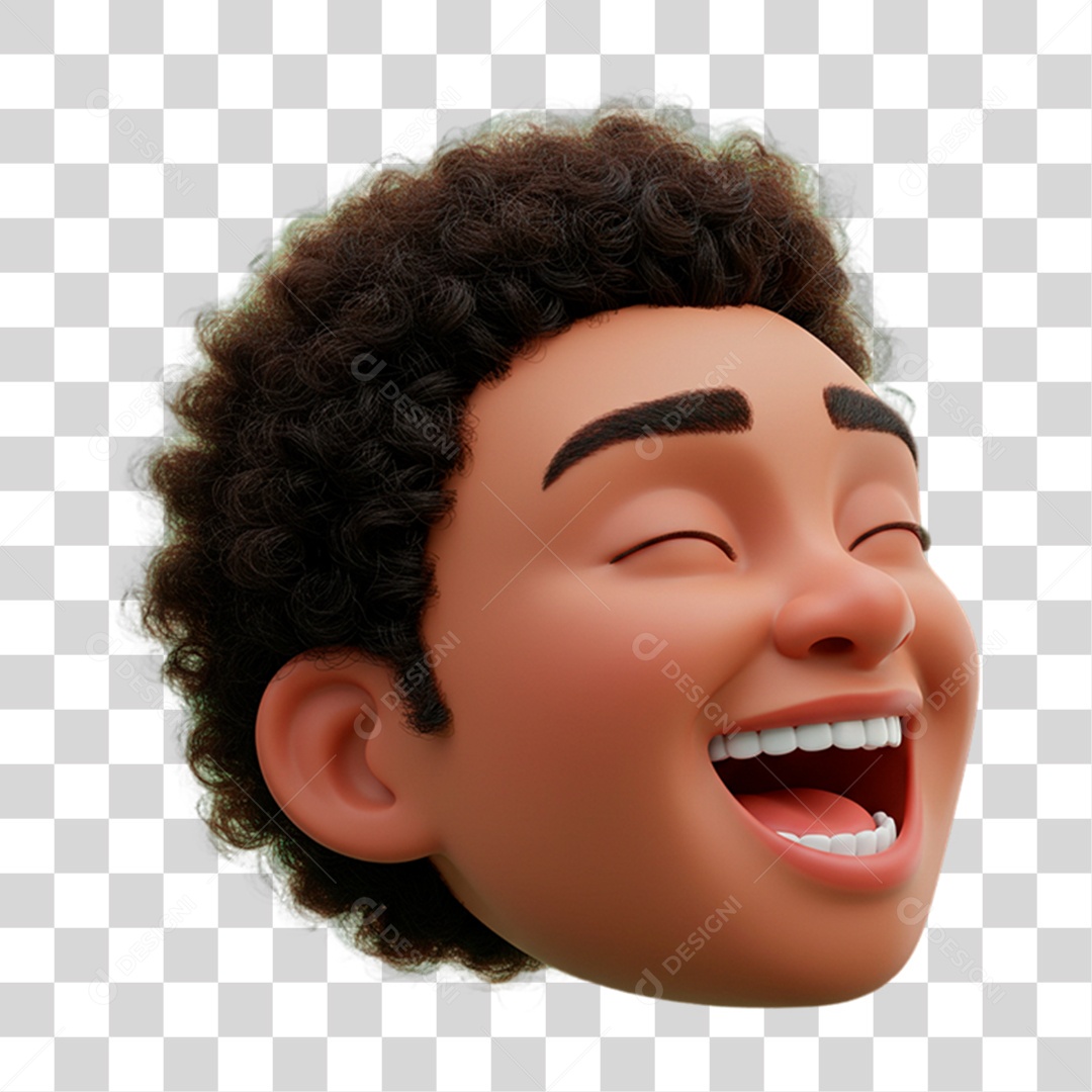 Personagem Feliz PNG Transparente