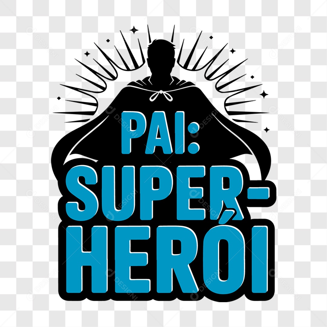 Lettering Dia dos Pais 2025 EPS + PNG