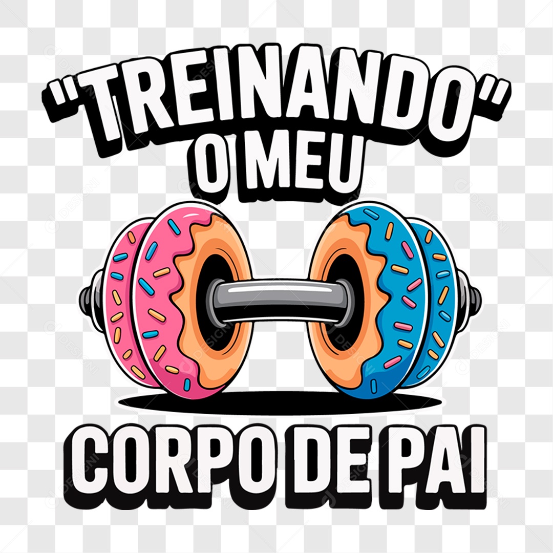 Lettering Dia dos Pais 2025 EPS + PNG