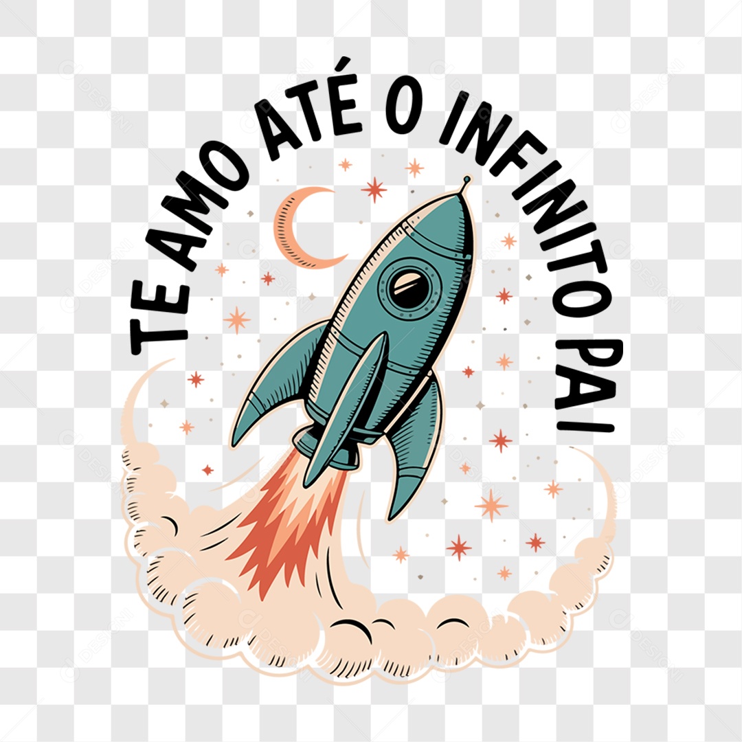 Lettering Dia dos Pais 2025 EPS + PNG