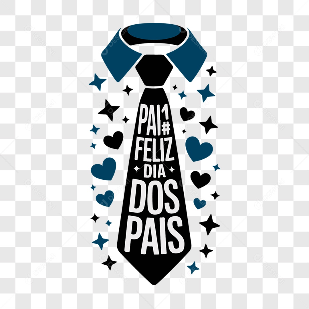 Lettering Dia dos Pais 2025 EPS + PNG