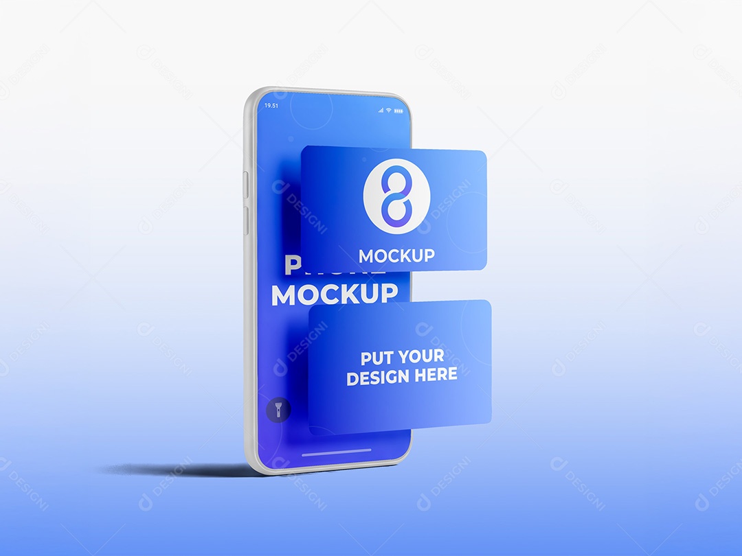 Celular Mockup PSD Editável