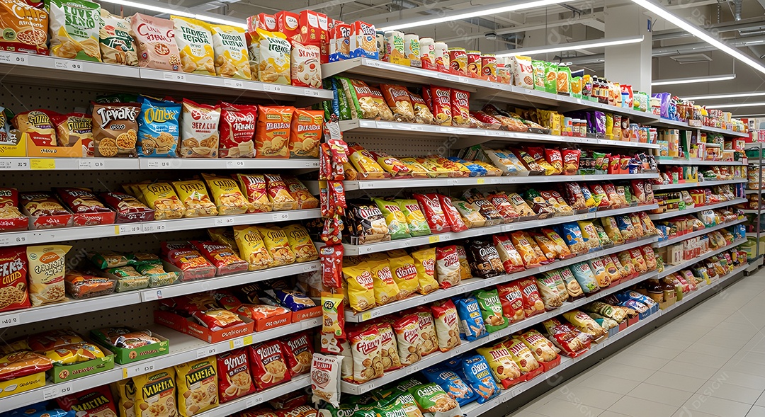 Prateleiras de supermercado