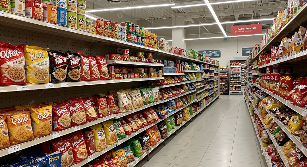 Corredor de supermercado