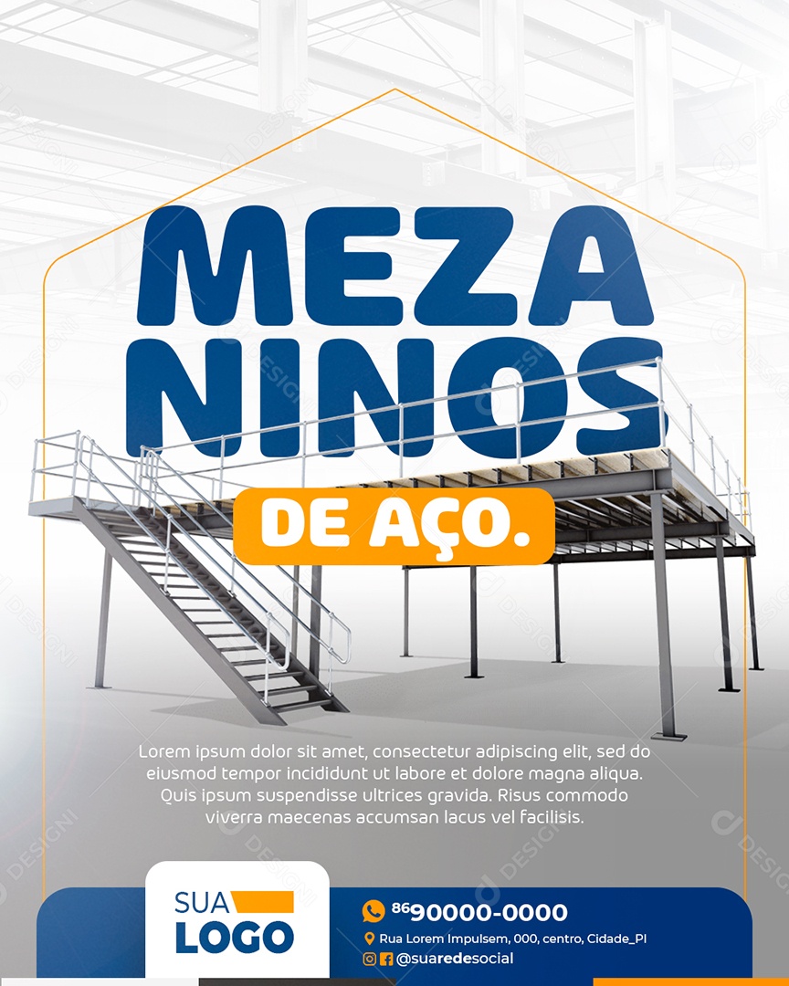 Meza Minos de Aço Social Media PSD Editável