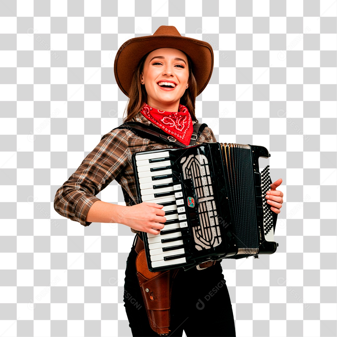 Sanfoneira PNG Transparente