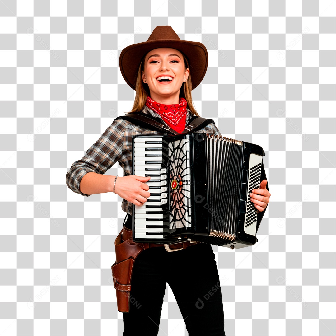 Sanfoneira PNG Transparente