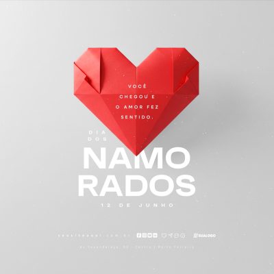 Dia Dos Namorados 12 de Junho Social Media PSD Editável