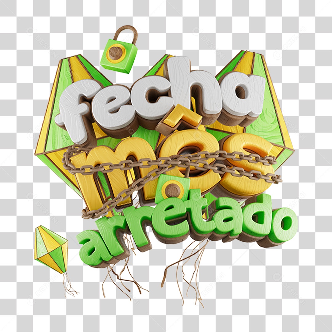 Selo 3D Fecha Mês Arretado Para Composição PNG Transparente