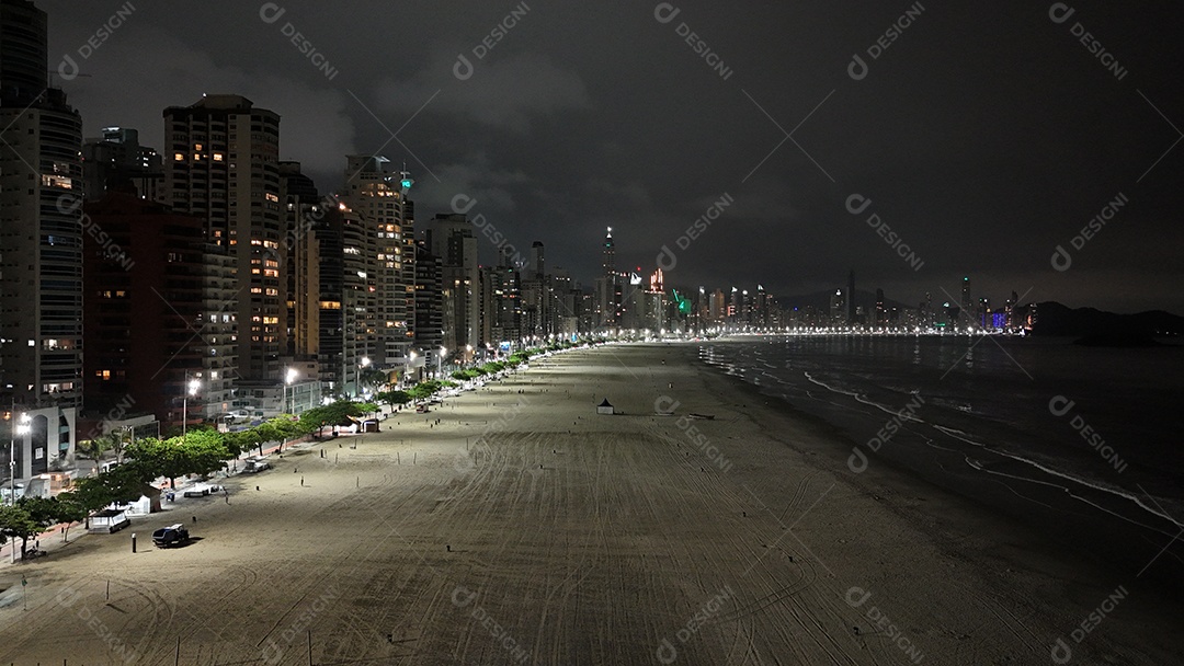 Linda vista panorâmica de Balneário Camboriú