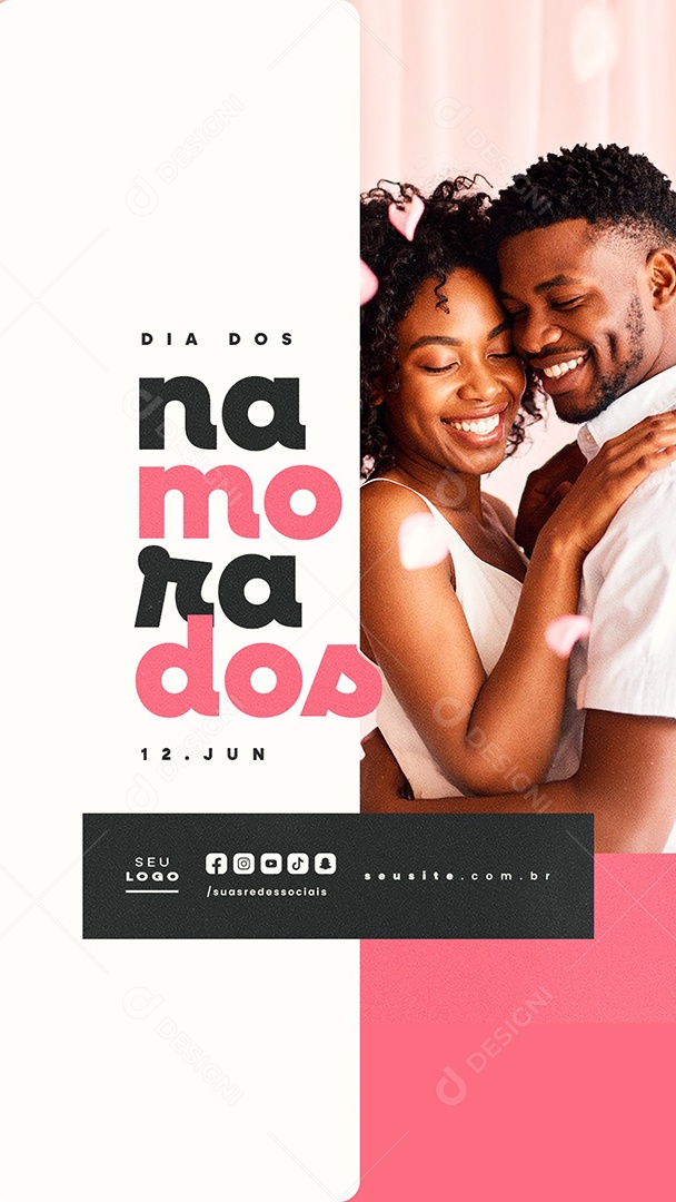 Story Dia Dos Namorados 12 de Junho Social Media PSD Editável