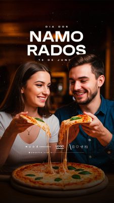 Story Dia Dos Namorados 12 de Junho Social Media PSD Editável
