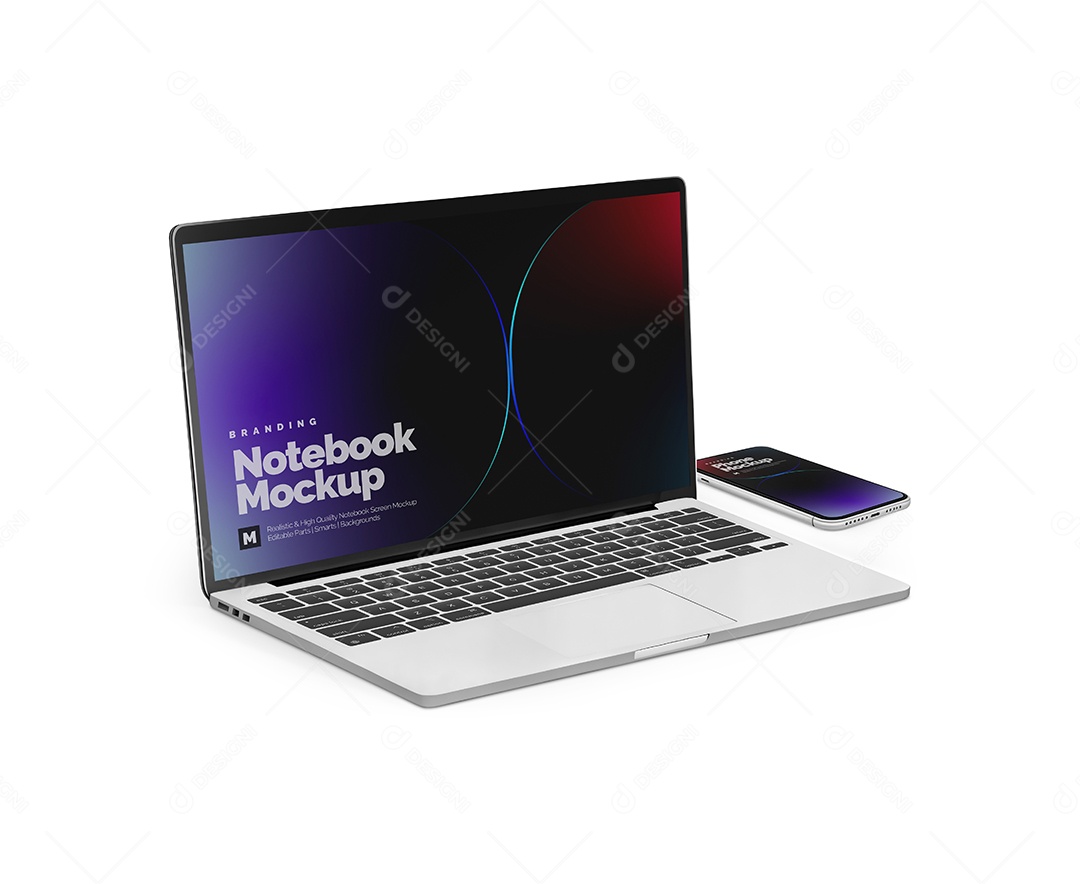 Mockup Computador PSD Editável