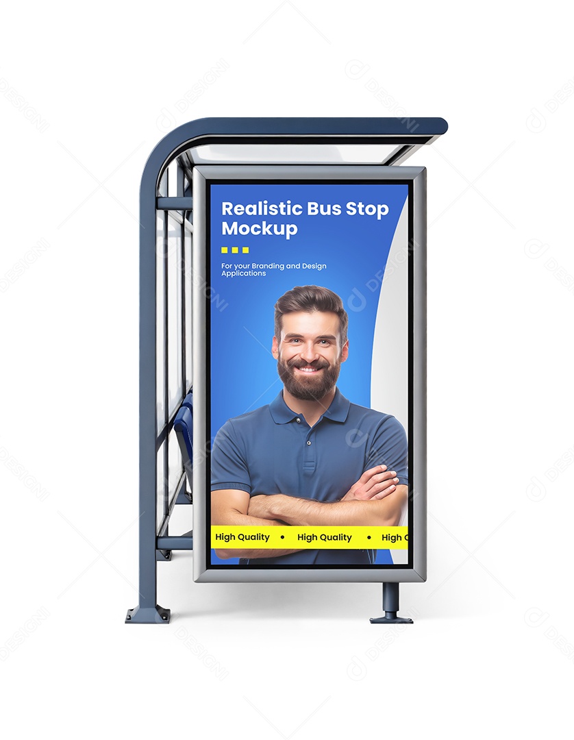 Mockup Anúncio Publicitário PSD Editável