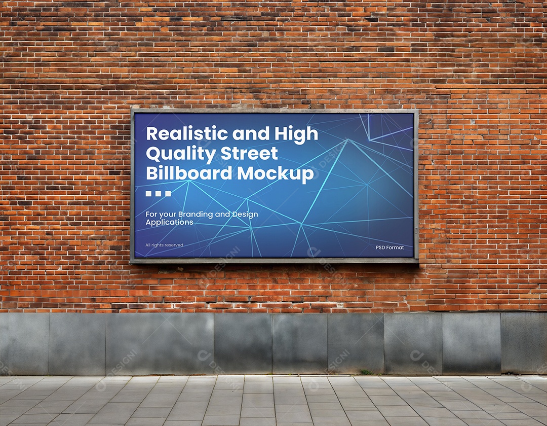 Mockup Anúncio Publicitário PSD Editável