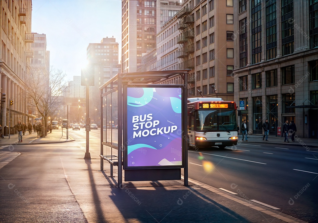 Mockup Anúncio Publicitário PSD Editável