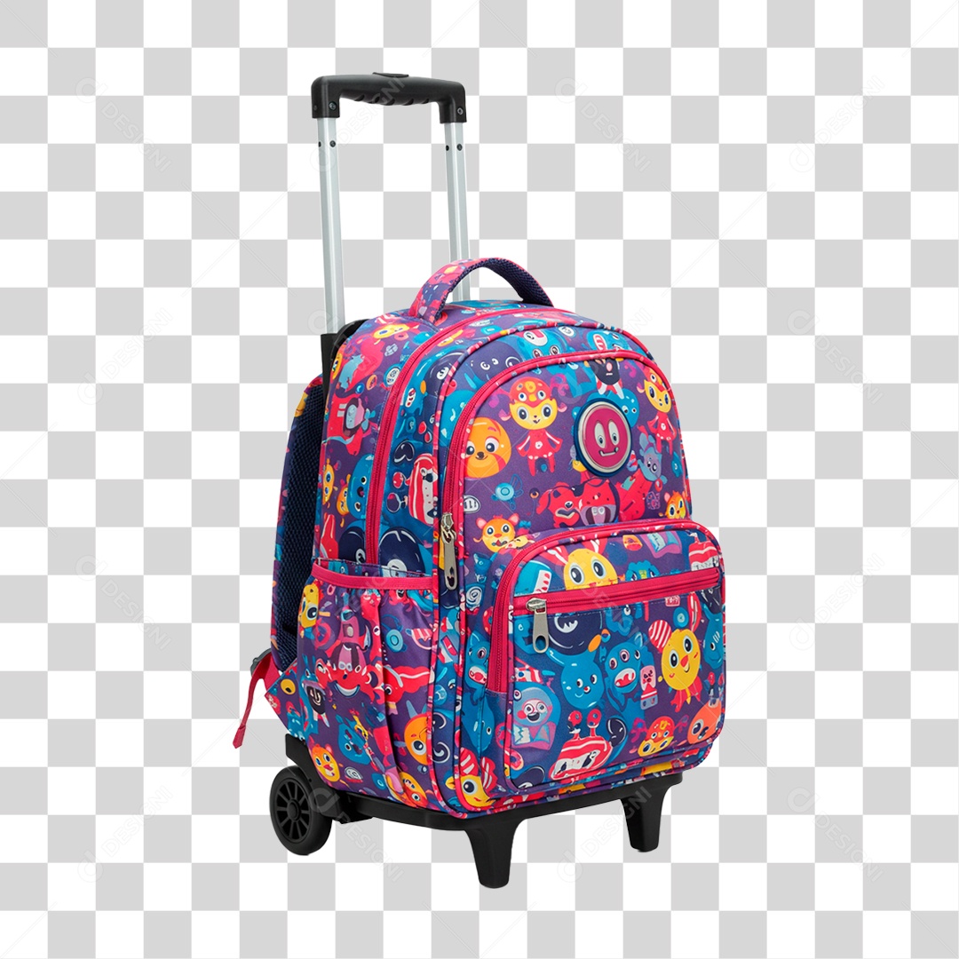 Bolsa Escolar PNG Transparente