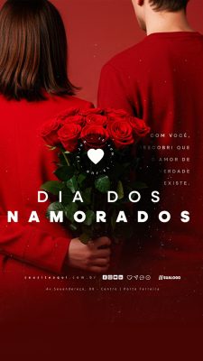 Story Dia Dos Namorados 12 de Junho Social Media PSD Editável