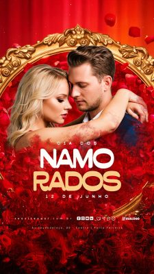 Story Dia Dos Namorados 12 de Junho Social Media PSD Editável