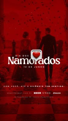 Story Dia Dos Namorados 12 de Junho Social Media PSD Editável