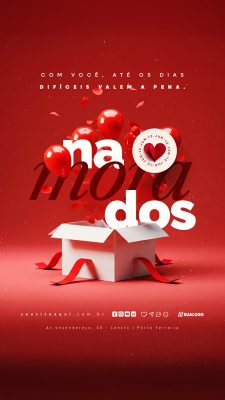 Story Dia Dos Namorados 12 de Junho Social Media PSD Editável
