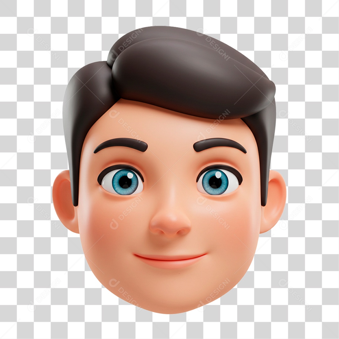 Personagem Feliz PNG Transparente