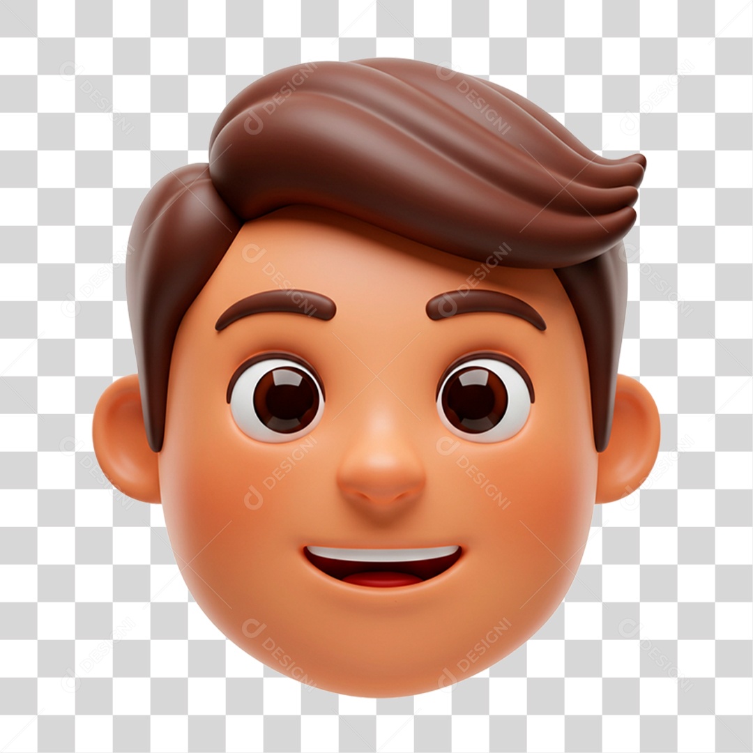 Personagem Feliz PNG Transparente