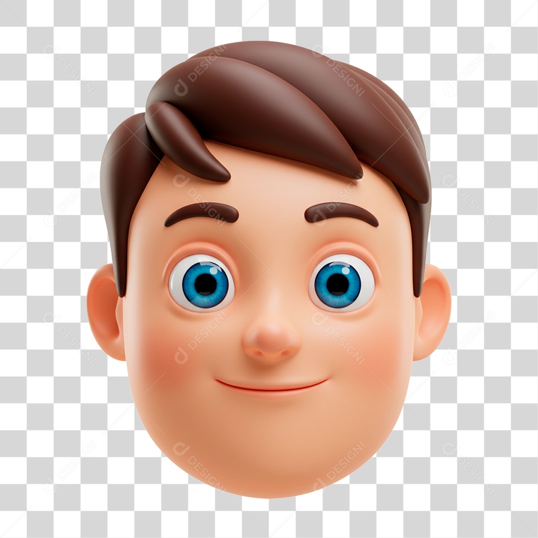 Personagem Feliz PNG Transparente