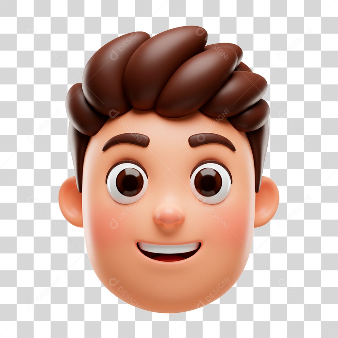 Personagem Feliz PNG Transparente