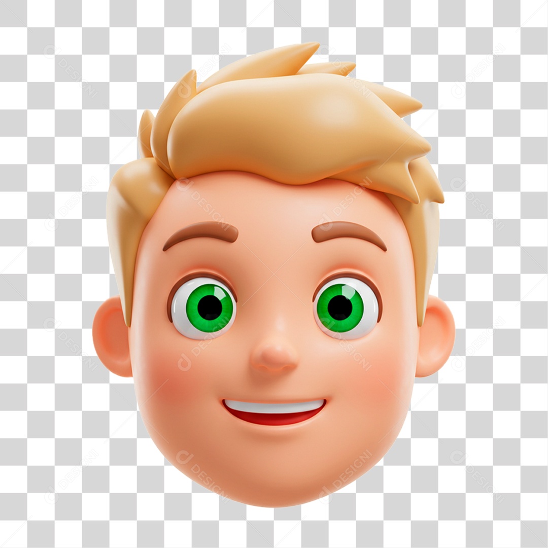 Personagem Feliz PNG Transparente