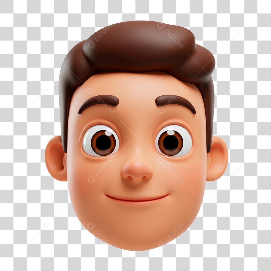 Personagem Feliz PNG Transparente