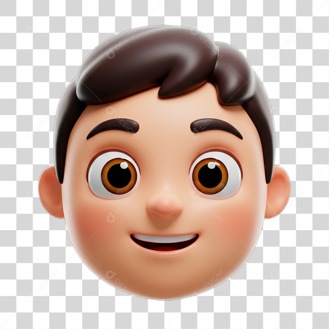 Personagem Feliz PNG Transparente