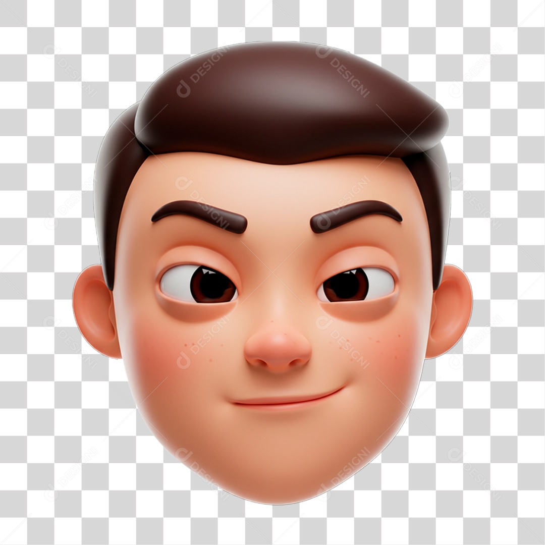 Personagem Feliz PNG Transparente