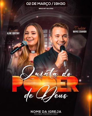 Evento Quinta do Poder de Deus 02 de Março 19h30 PSD Editável