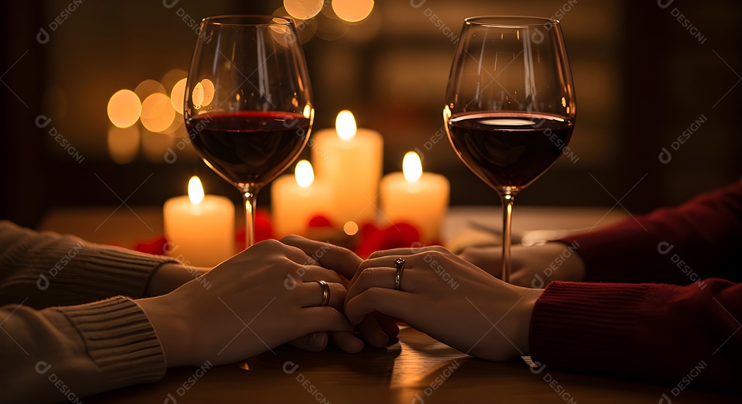 Pessoas sobre um restaurante tomando vinho em um jantar