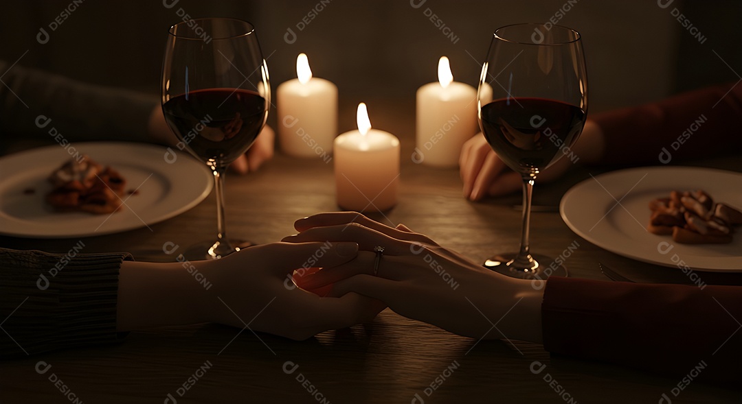 Pessoas sobre um restaurante tomando vinho em um jantar