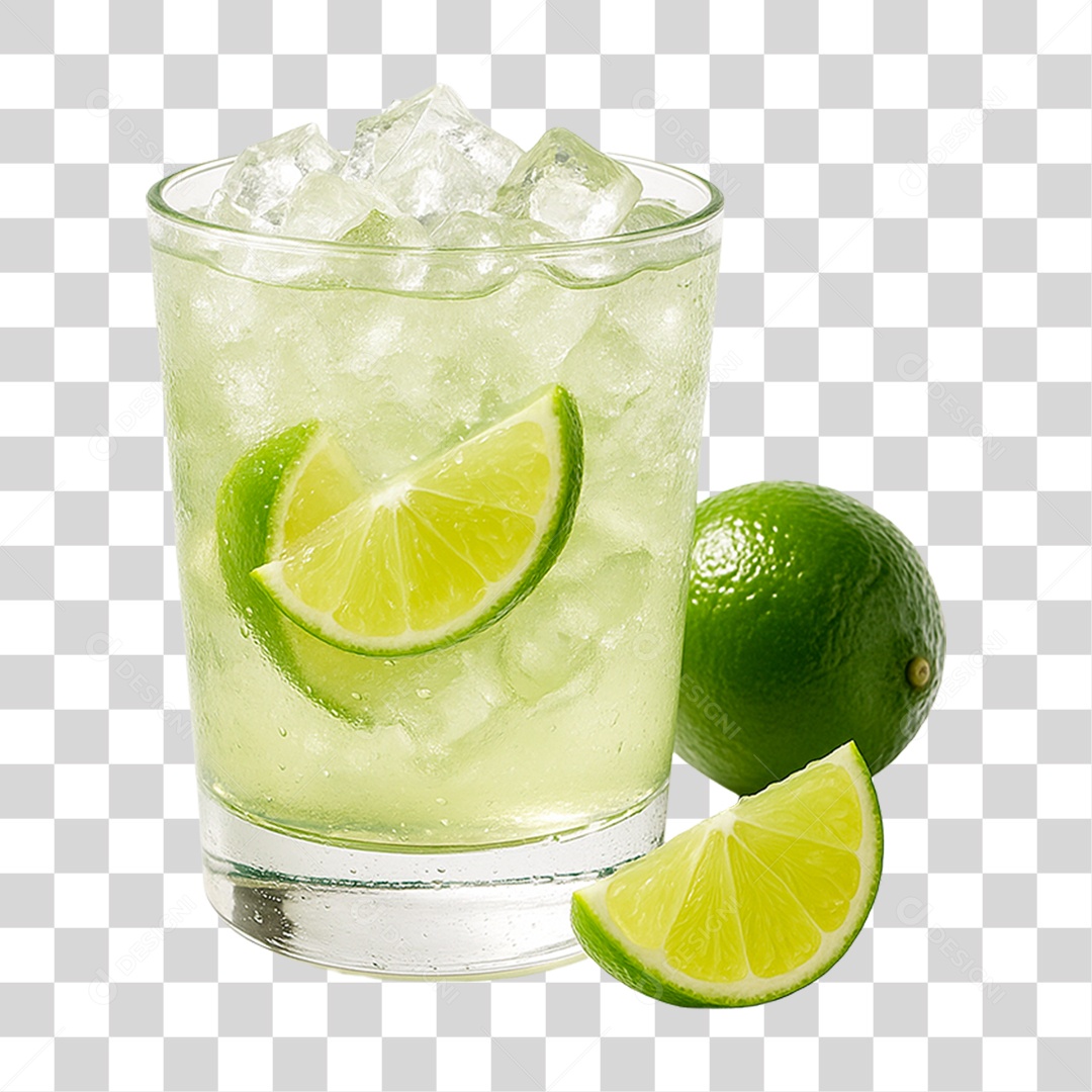 Bebida Caipirinha PNG Transparente